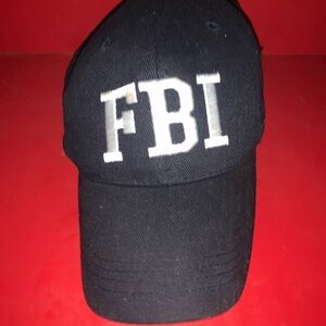 Black FBI Baseball Cap